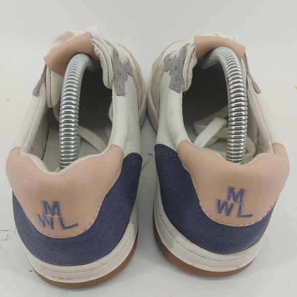 Madewell Court Low-Top Sneakers in Washed Nubuck and Suede Women's 9.5 Men 8 - Picture 7 of 9
